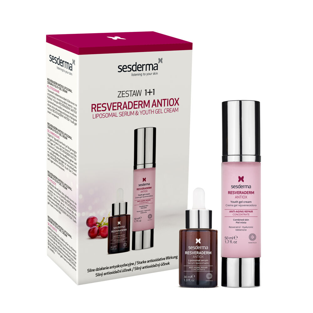 ZESTAW RESVERADERM SERUM+RESVERADERM KREM-ŻEL